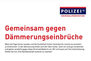 Artikel 'Geschützt in die Dämmerungs-Saison' anzeigen