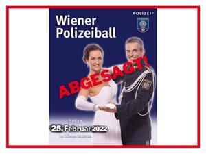 Artikel 'Absage Wiener Polizeiball 2022' anzeigen