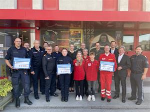 Artikel 'Spendenübergabe nach Blaulicht-Charity' anzeigen