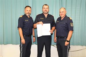 Artikel 'Die Polizeiinspektion Mattersburg bekomm' anzeigen