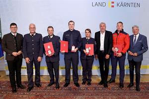 Artikel 'Land Kärnten ehrte Lebensretter' anzeigen