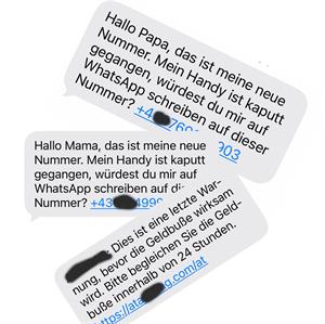 Artikel 'SMS-Betrug mit Familien-Trick' anzeigen