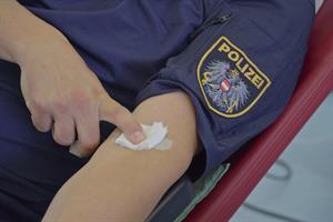 Artikel 'Blutspendeaktion in der LPD NÖ' anzeigen