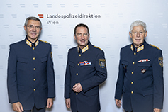 Führungskräfte des LPD Wien